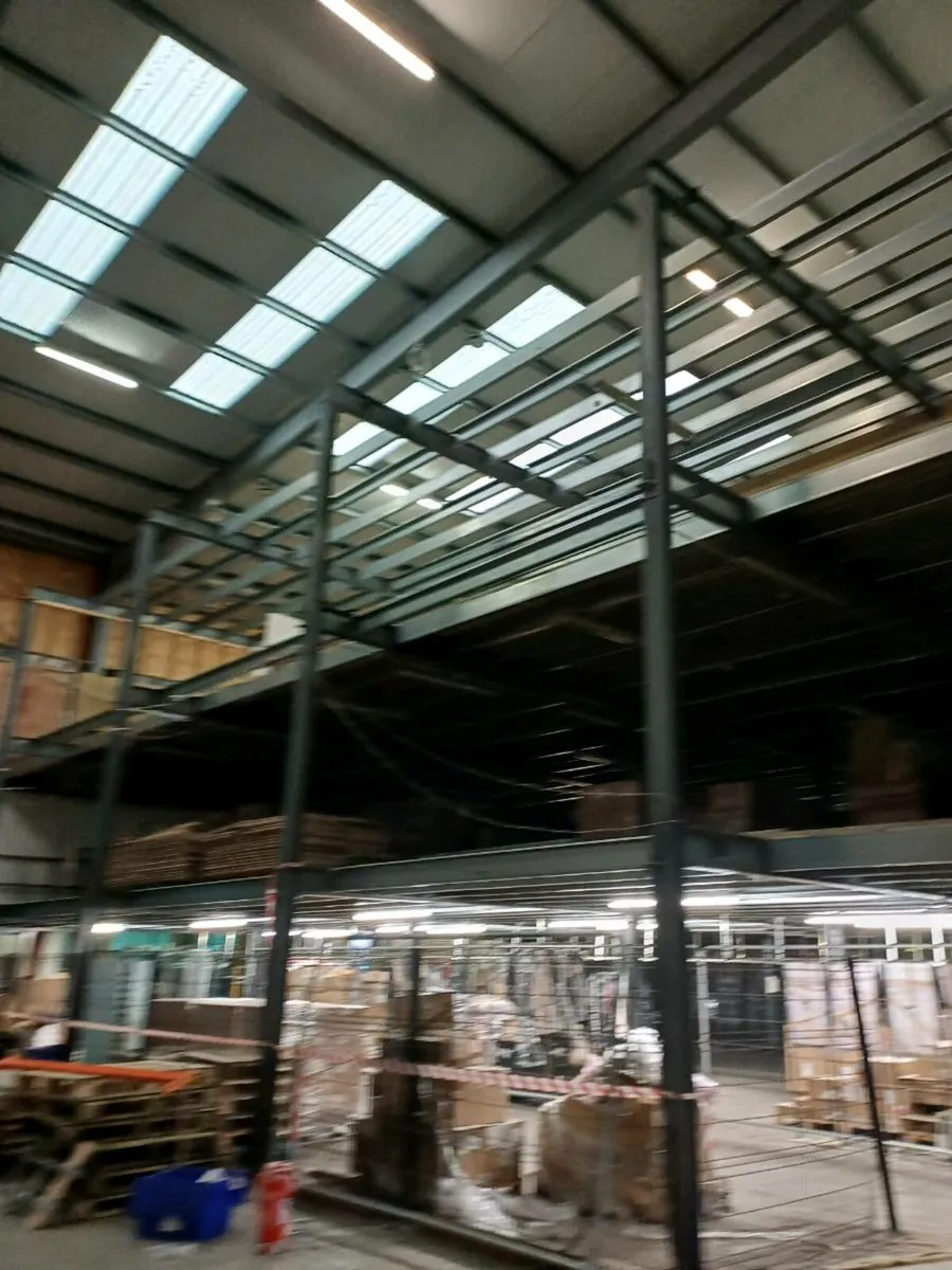 Mezzanine floor 3600sm phone james  Walsh