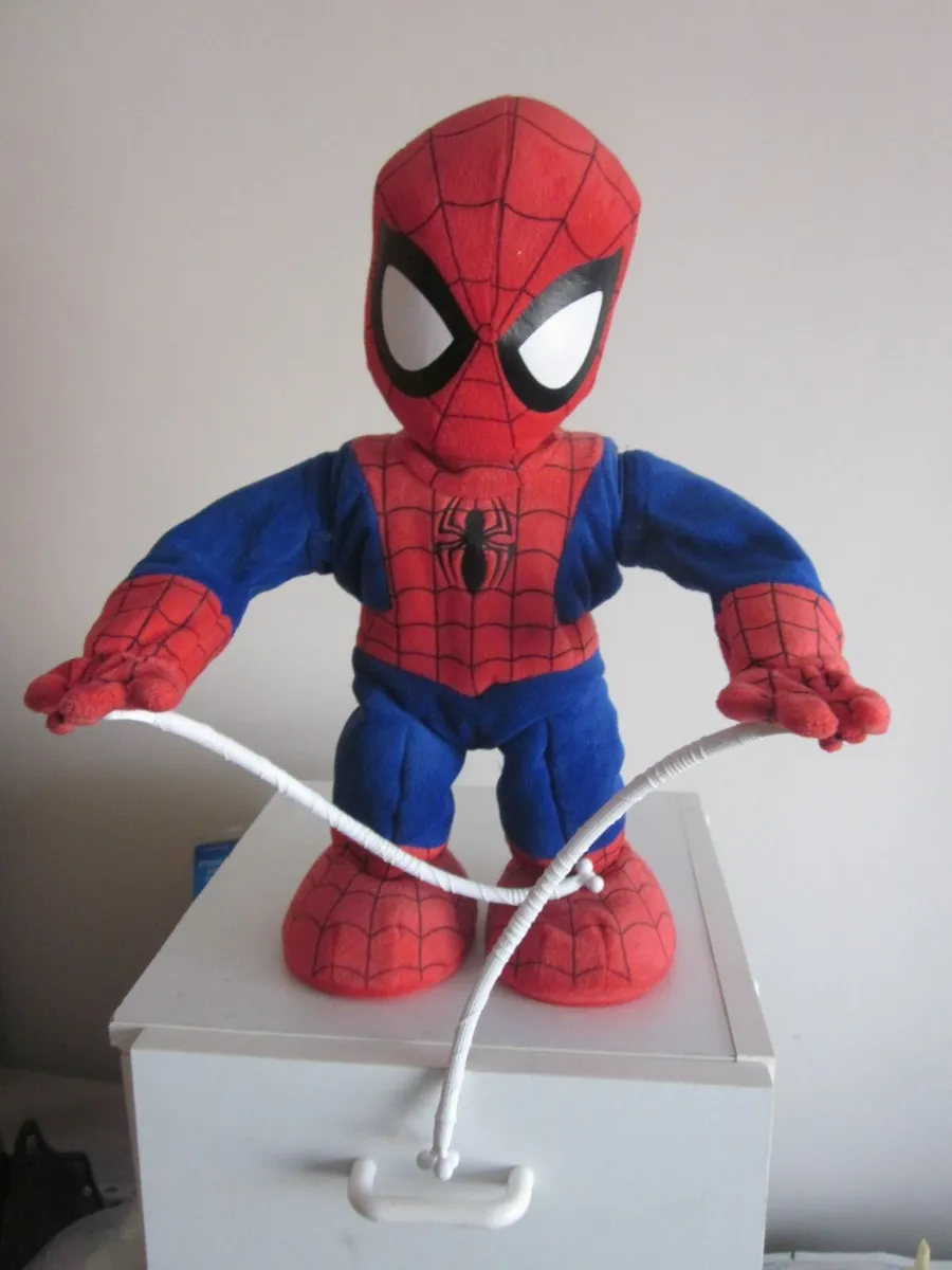 Marvel swing & sling cheap spiderman plush