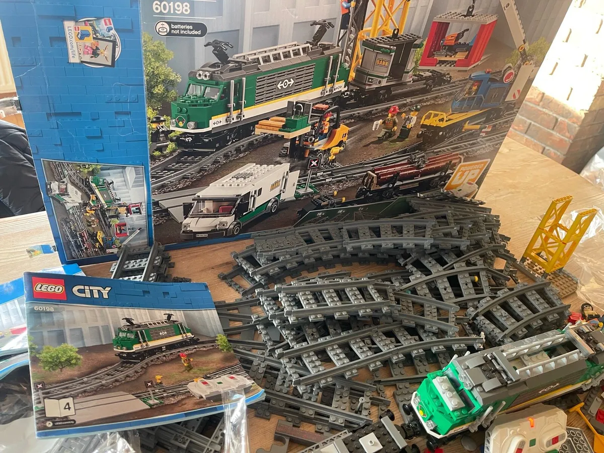 Lego cargo train discount argos