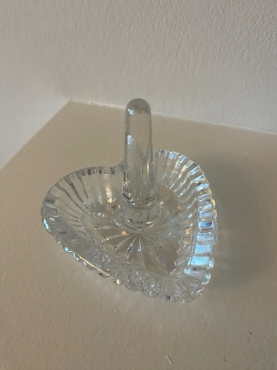 Waterford crystal deals ring holder heart