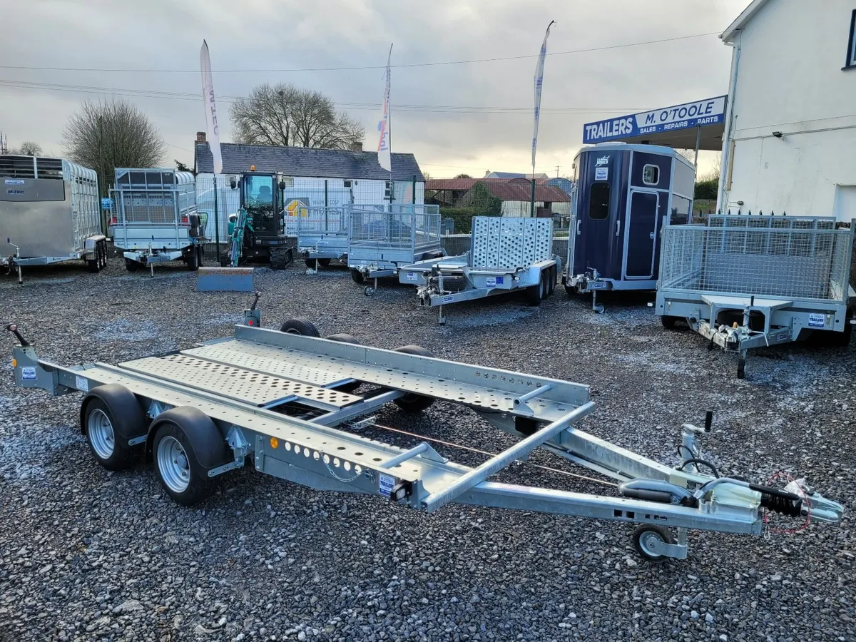 IFOR WILLIAMS  13' x 6'   CAR TRANSPORTER - Image 1