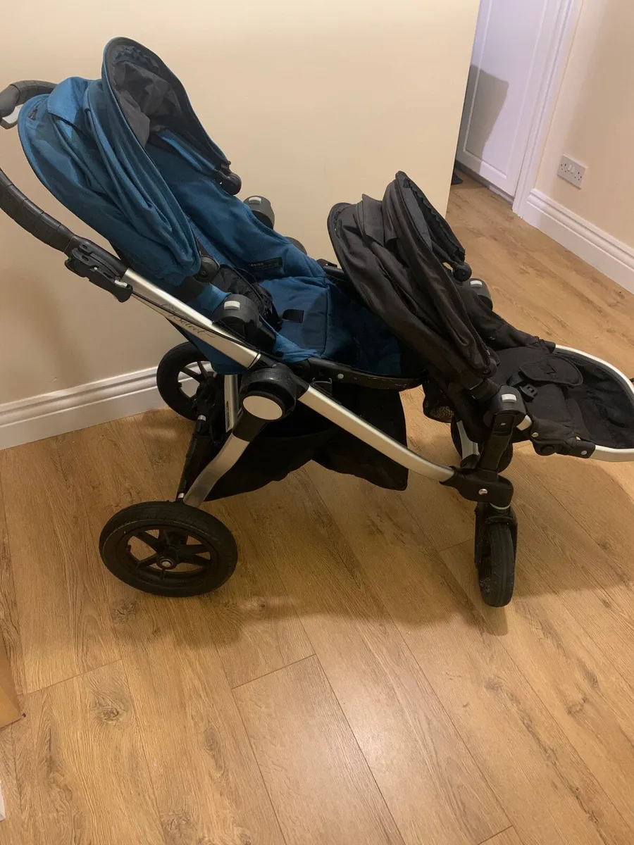 Baby jogger city shop select double used