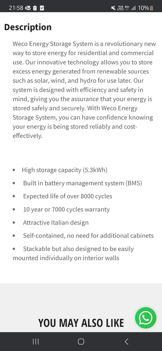 Solar storage battery - Image 3