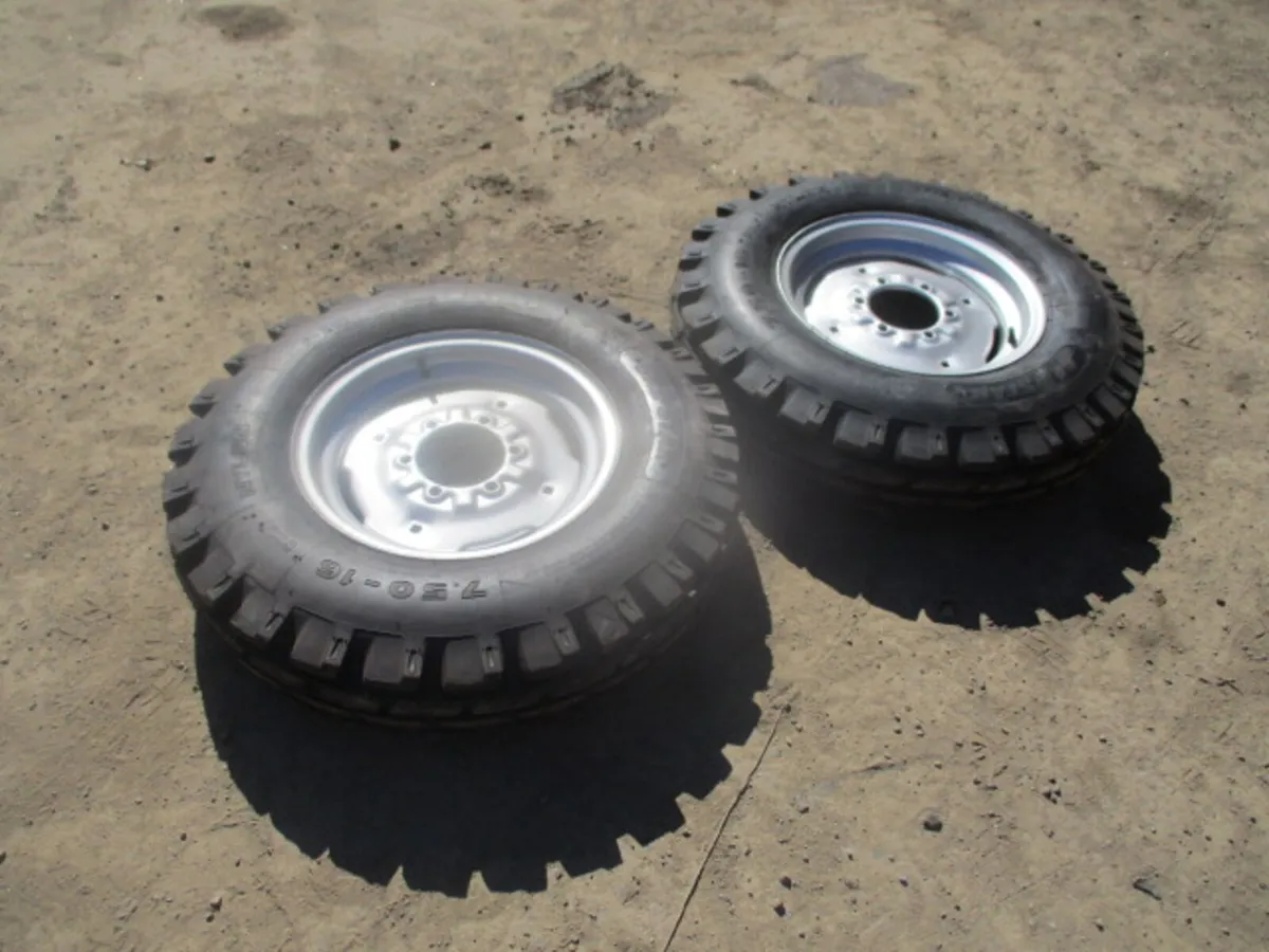 New 750 -16 Front Tractor Wheels - Image 3