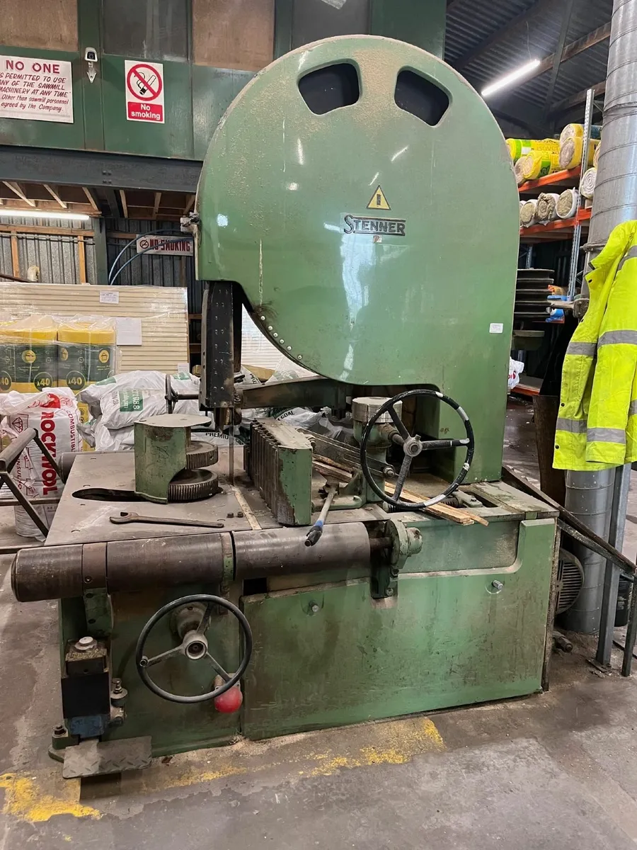 Stenner Band Resaw 105 in good working order.