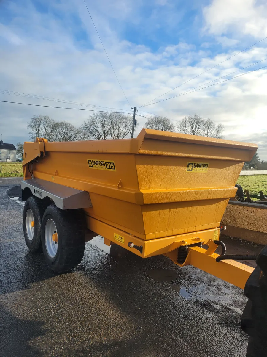 New Barford D15 dump trailers for sale. - Image 1