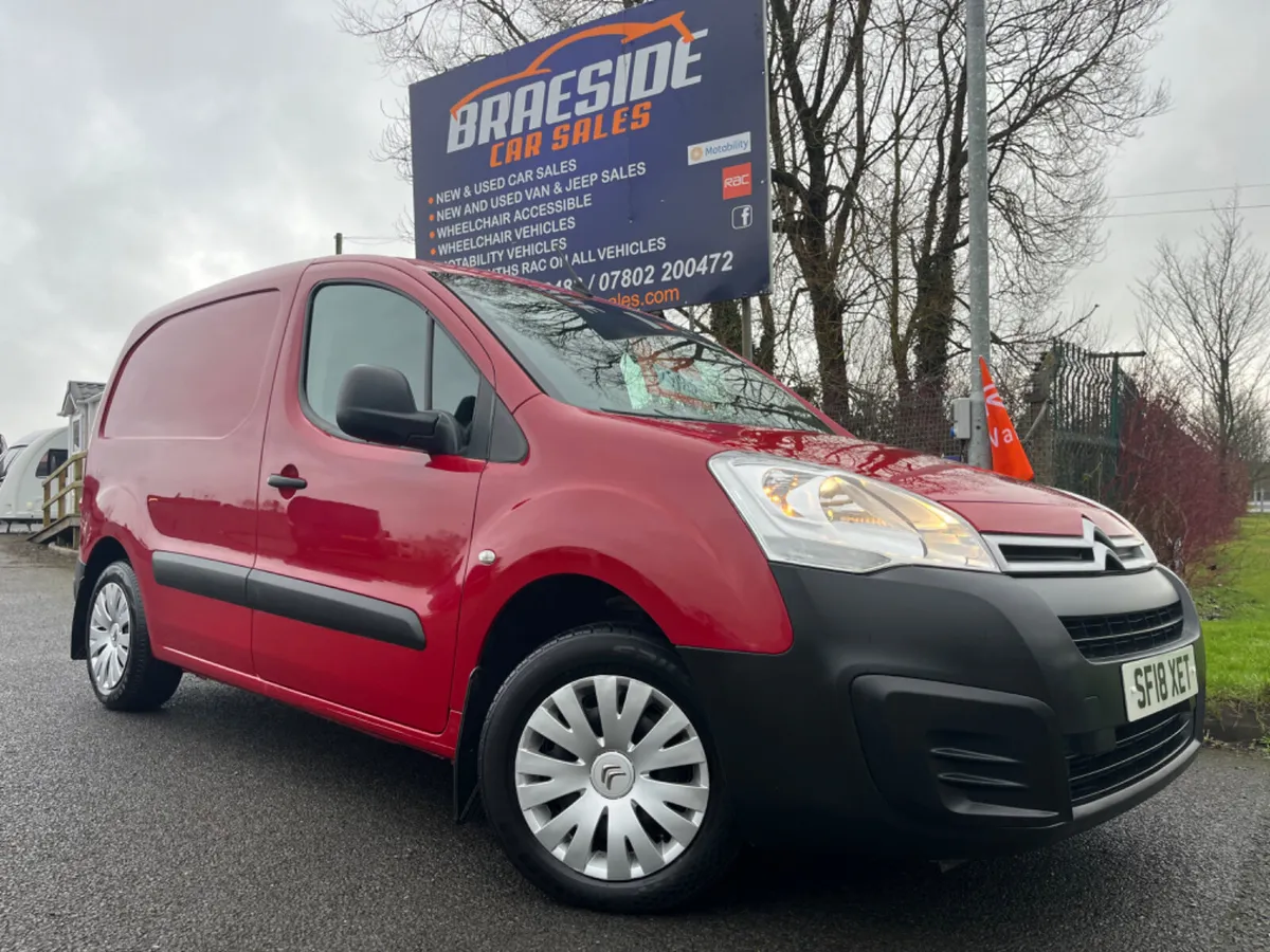 2018 CITROEN BERLINGO 1.6 HDI 3 STR E/PRISE 69K - Image 1