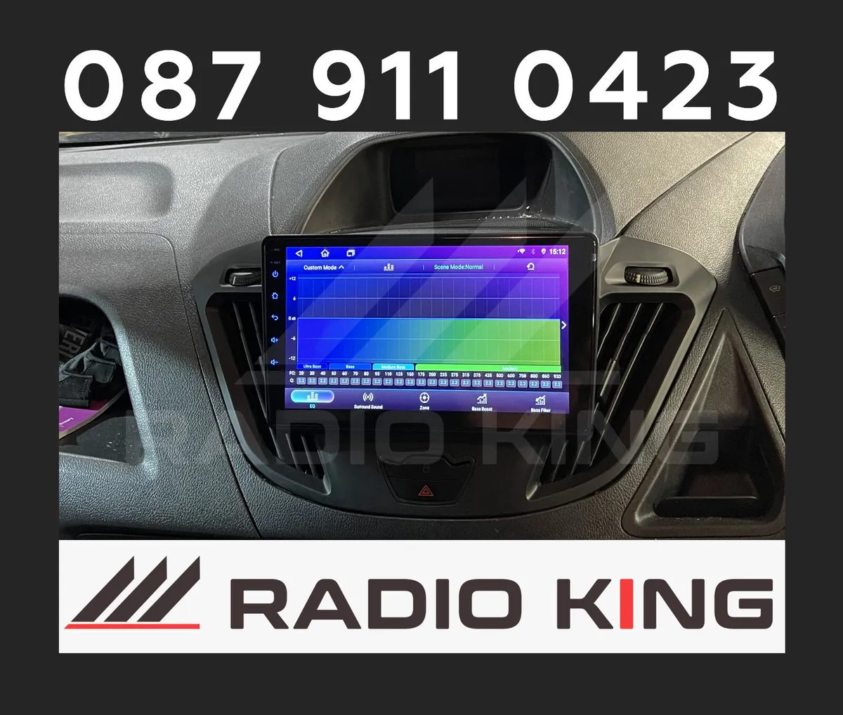 PREMIUM CARPLAY FORD TRANSIT ANDROID AUTO RADIO - Image 4