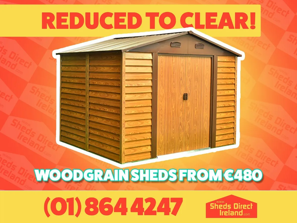 Sheds reduced to clear! - Image 1