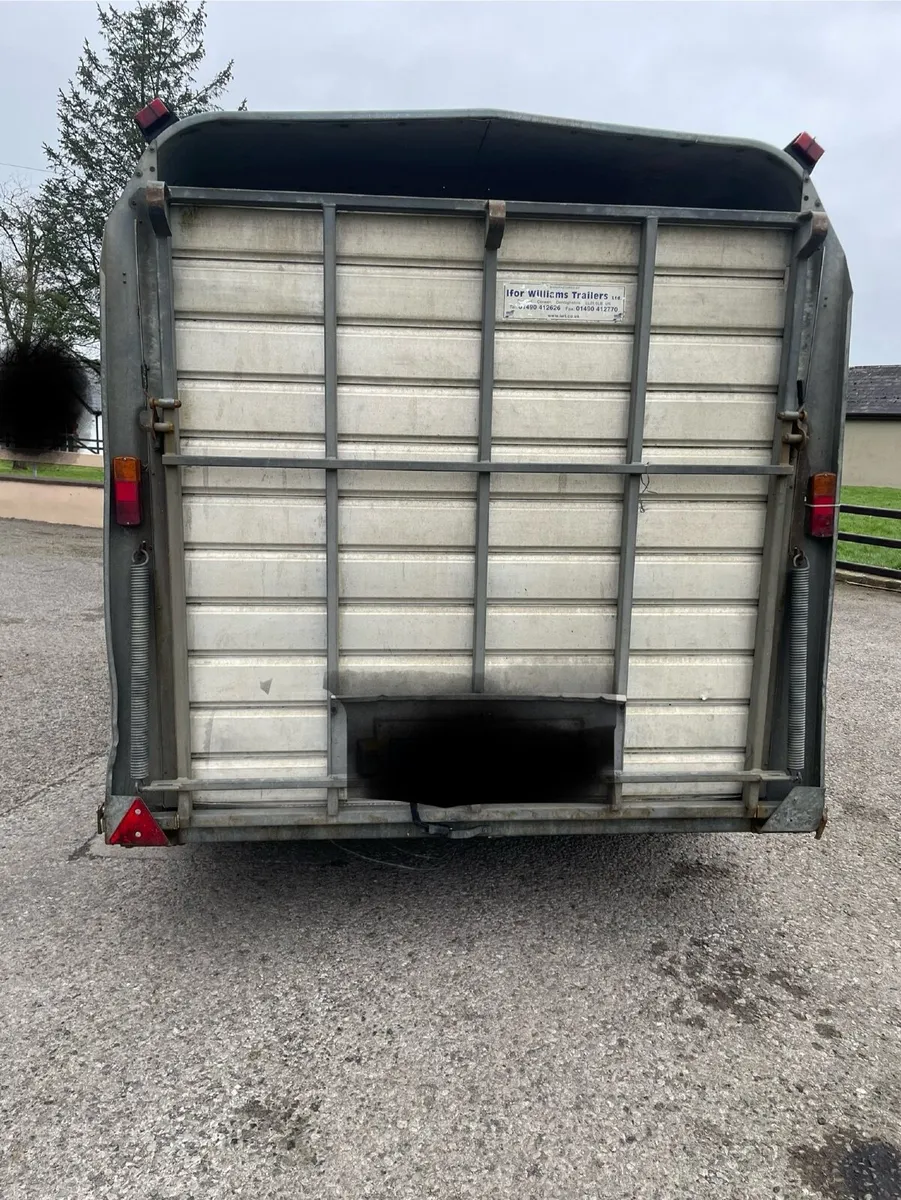 Ifor Williams cattle trailer