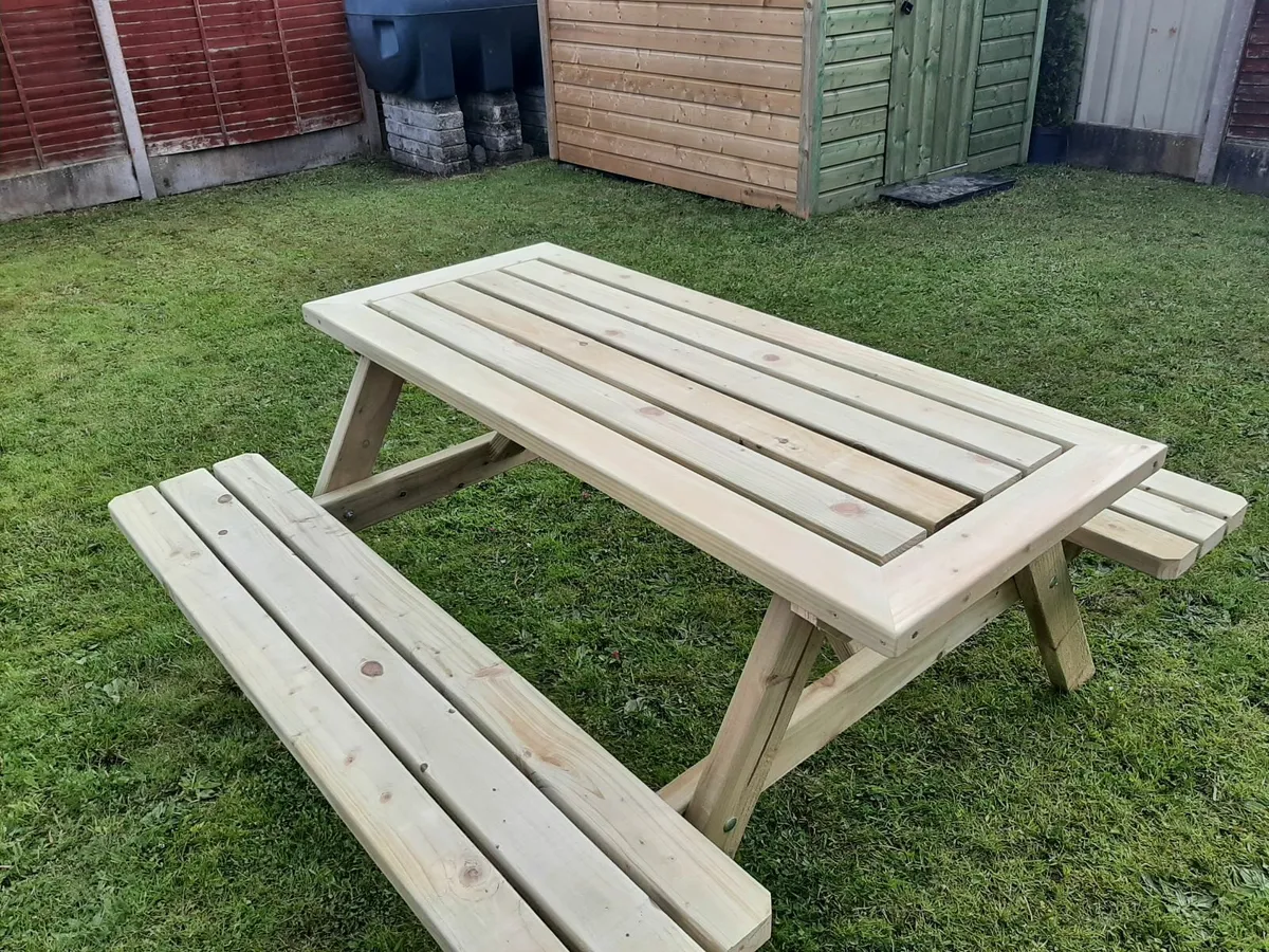 Picnic Bench , picnic table FREE DELIVERY - Image 3