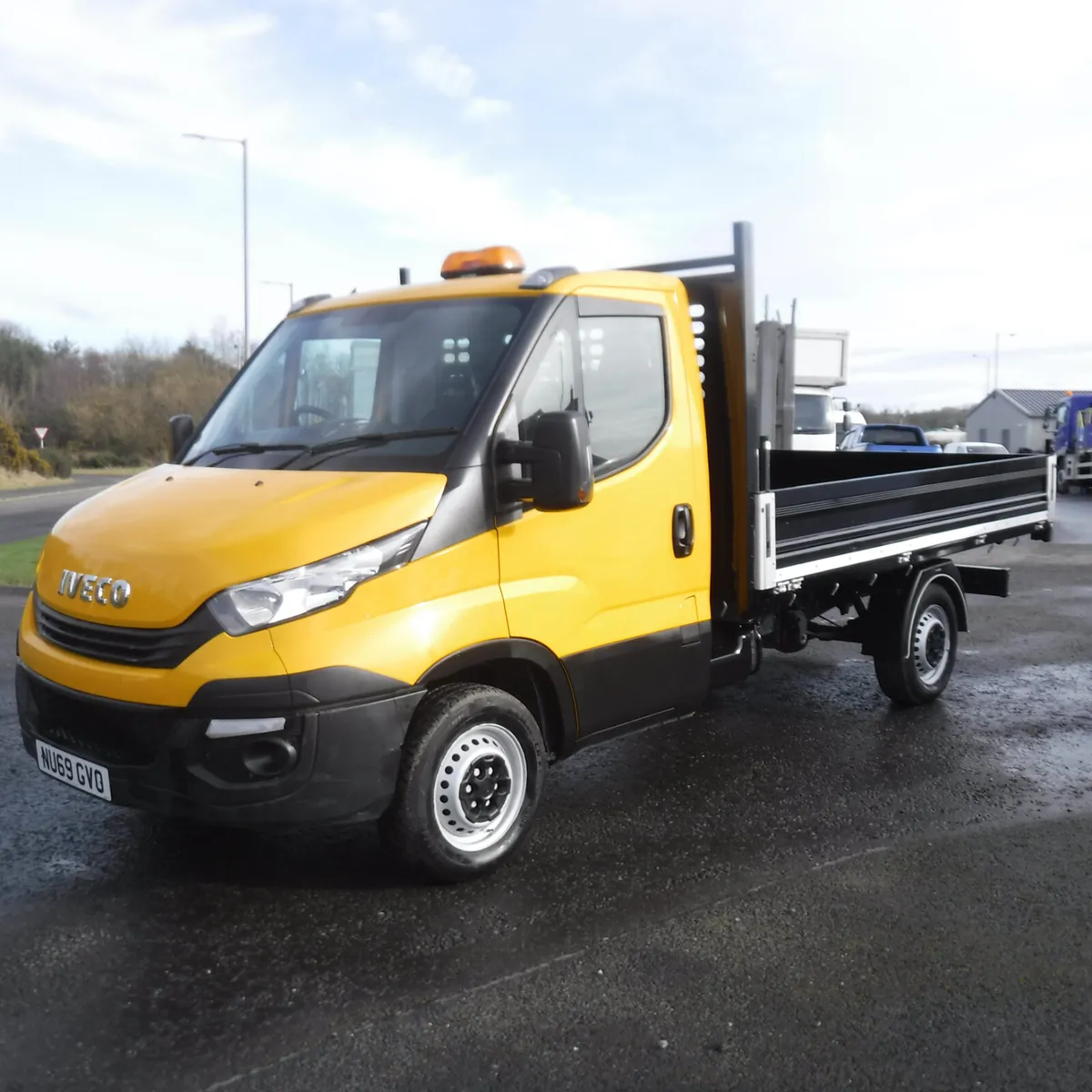 Iveco 35-120 Euro6 Tipper 2019 Steel body. - Image 1