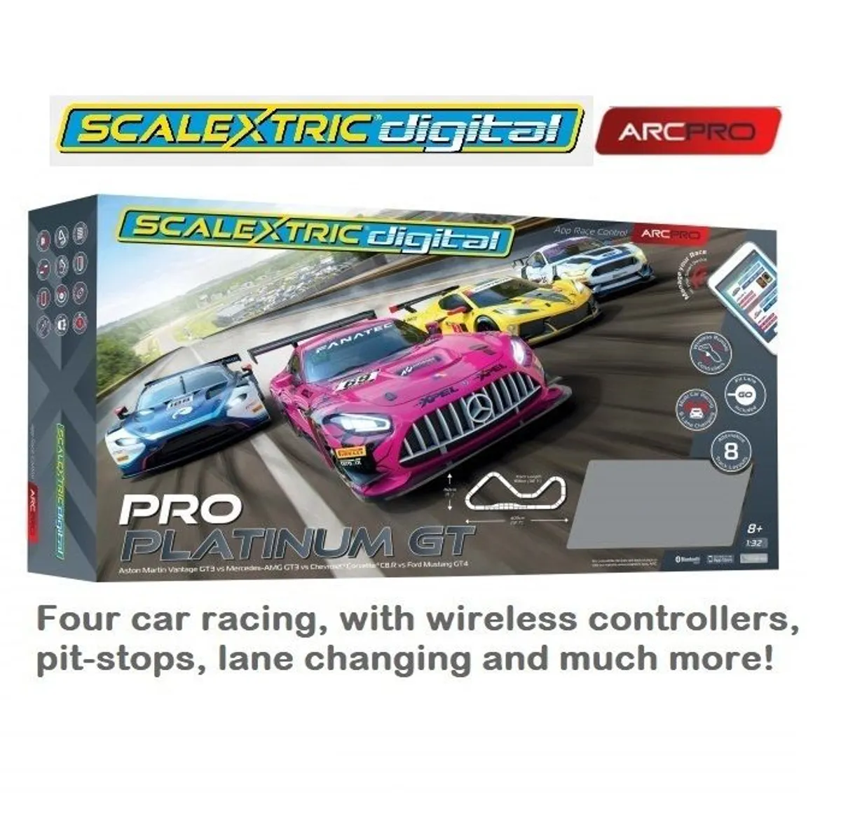 Scalextric arc hot sale pro set