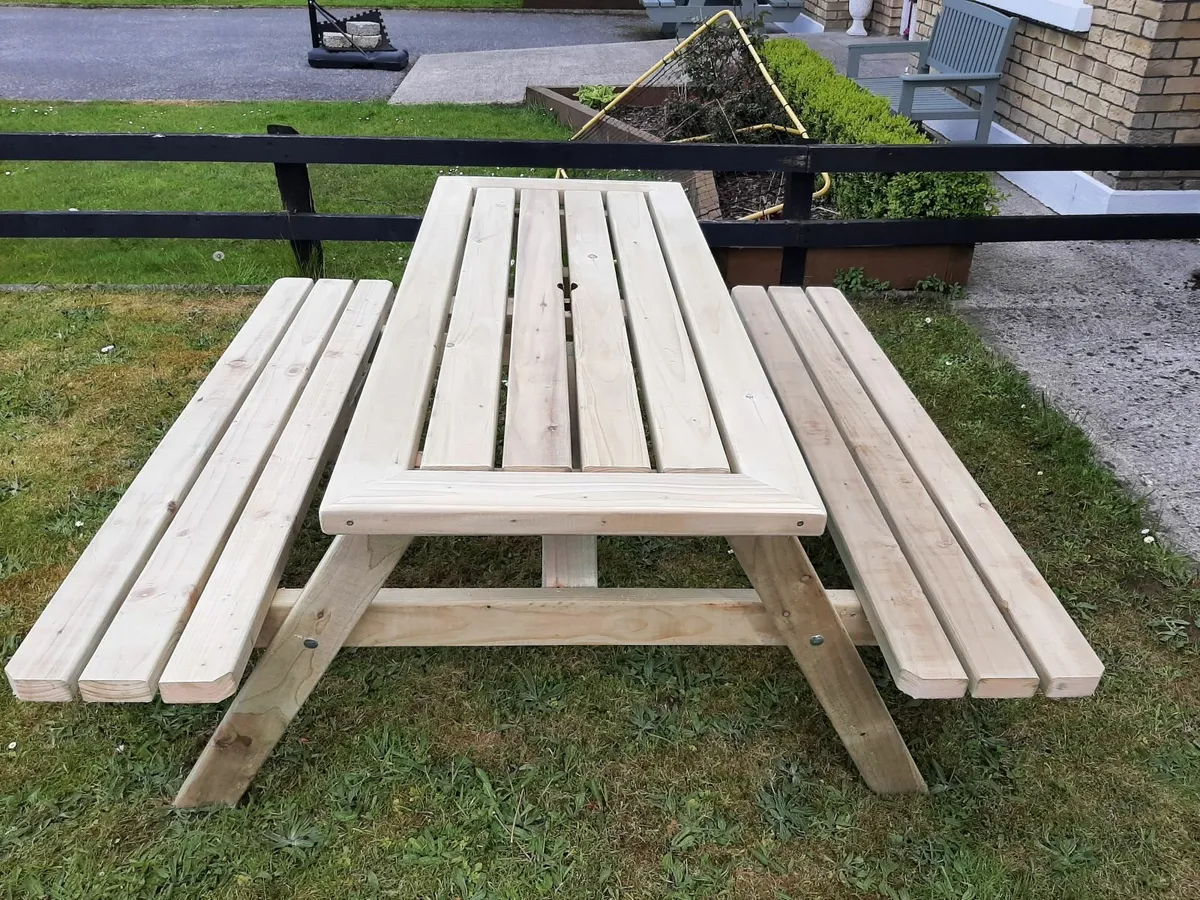 Picnic bench , picnic table, FREE DELIVERY - Image 1