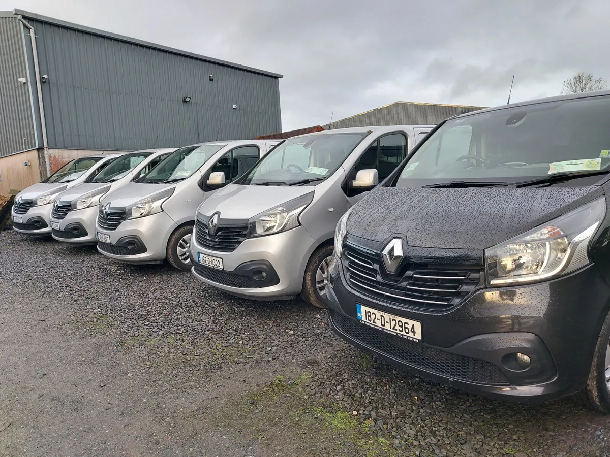 RENAULT TRAFIC 2018 X 5' Choice OF 5 - Image 3