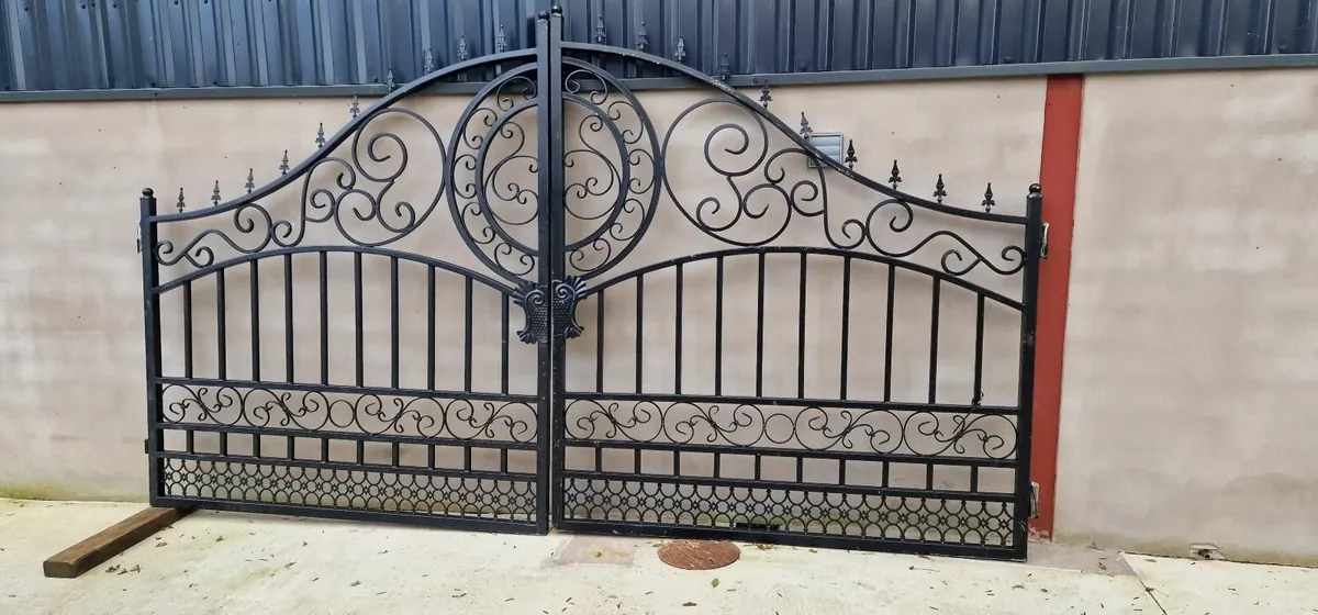 BRAND NEW wrought iron gates