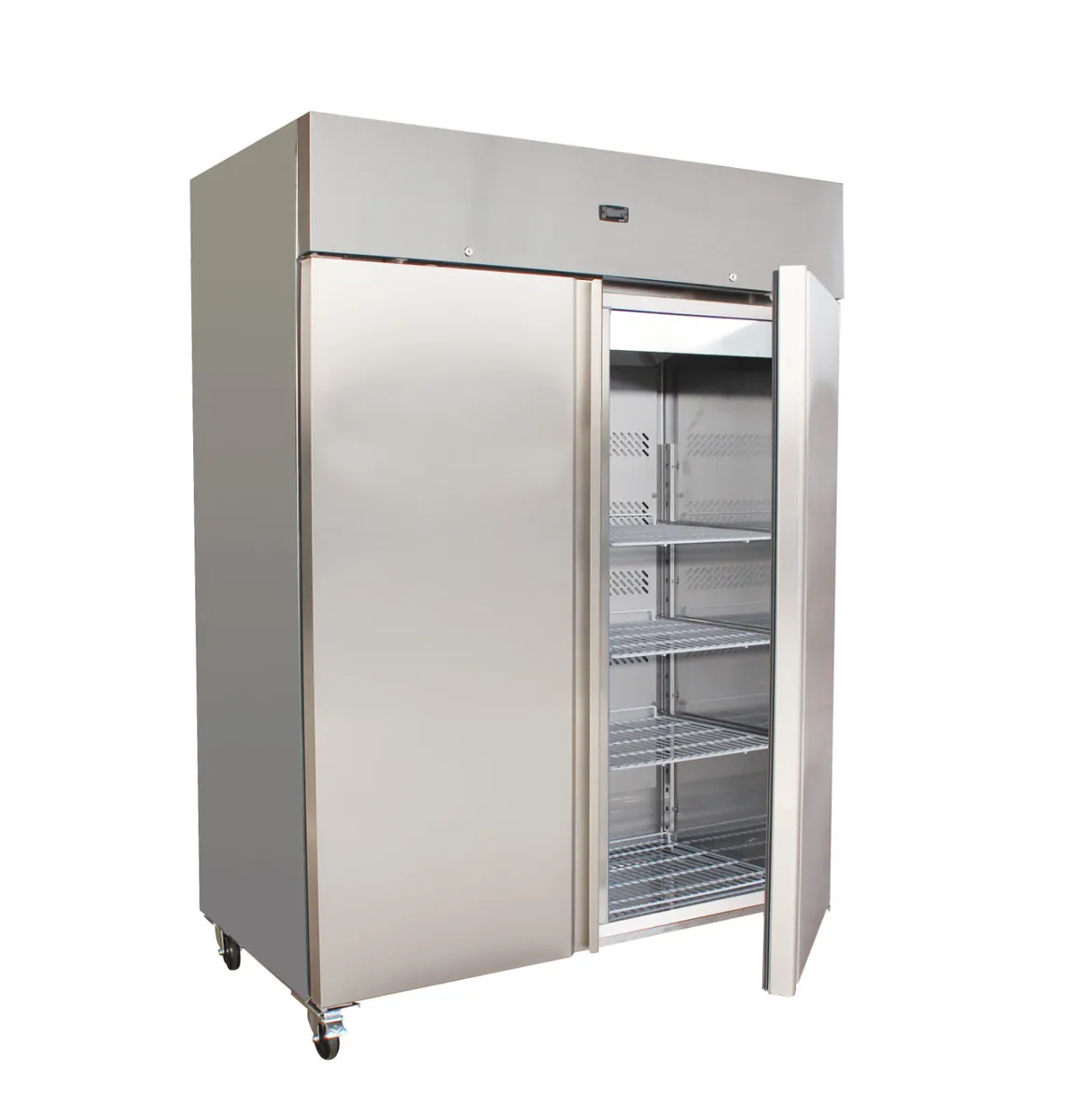 Stainless Steel Fridge Double Door A Energy Rated - Image 3