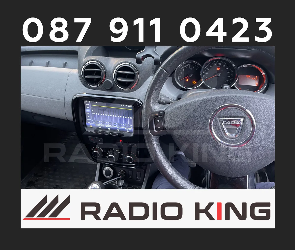 PREMIUM CARPLAY DACIA DUSTER ANDROID AUTO RADIO - Image 3