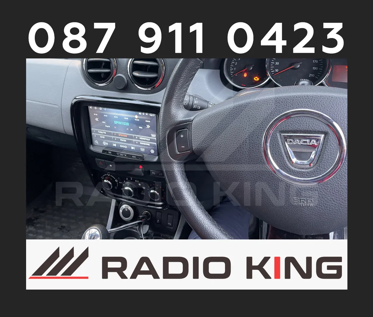 PREMIUM CARPLAY DACIA DUSTER ANDROID AUTO RADIO - Image 4