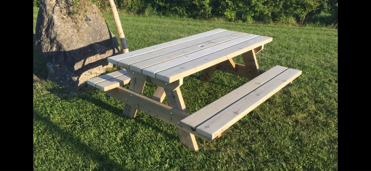 6ft HEAVY DUTY Picnic Tables - Image 1