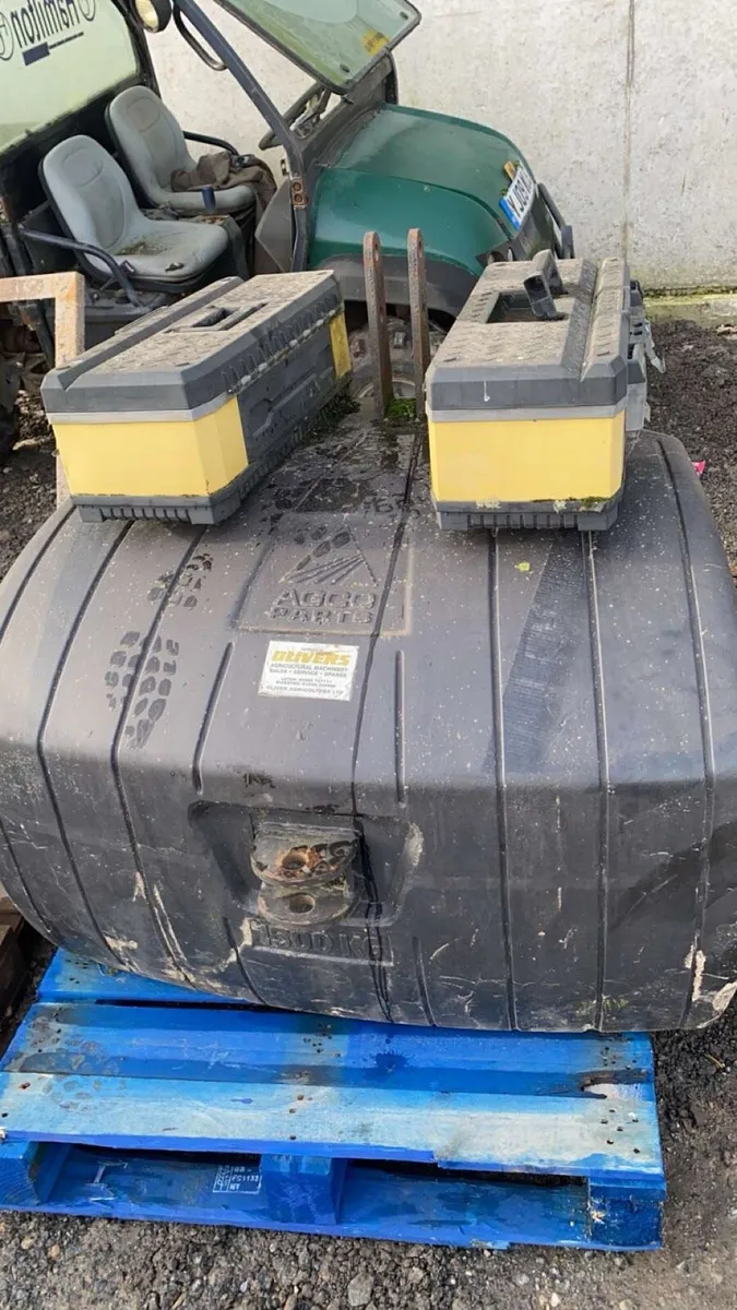 AGCO 1500kg weight block & new holland weights for sale in Co. Tyrone