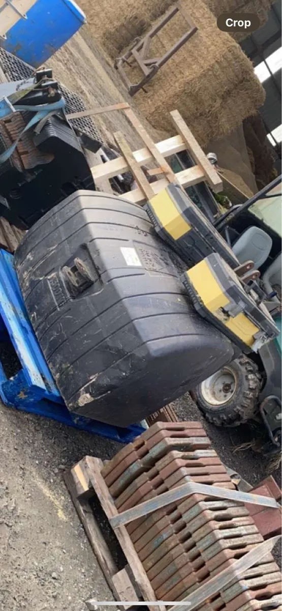 AGCO 1500kg weight block & new holland weights for sale in Co. Tyrone