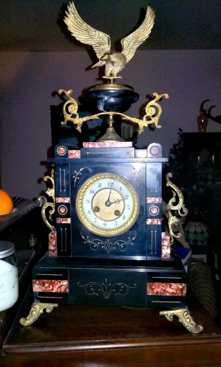 Napoleon III mantel clock - Image 1