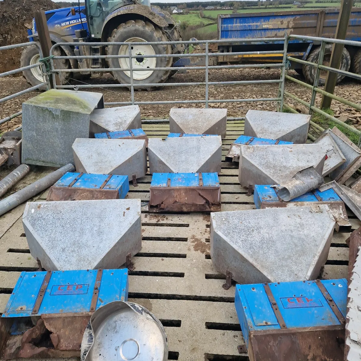 Milking parlour feeders and feed bin for sale in Co. Cork for €3,500 on