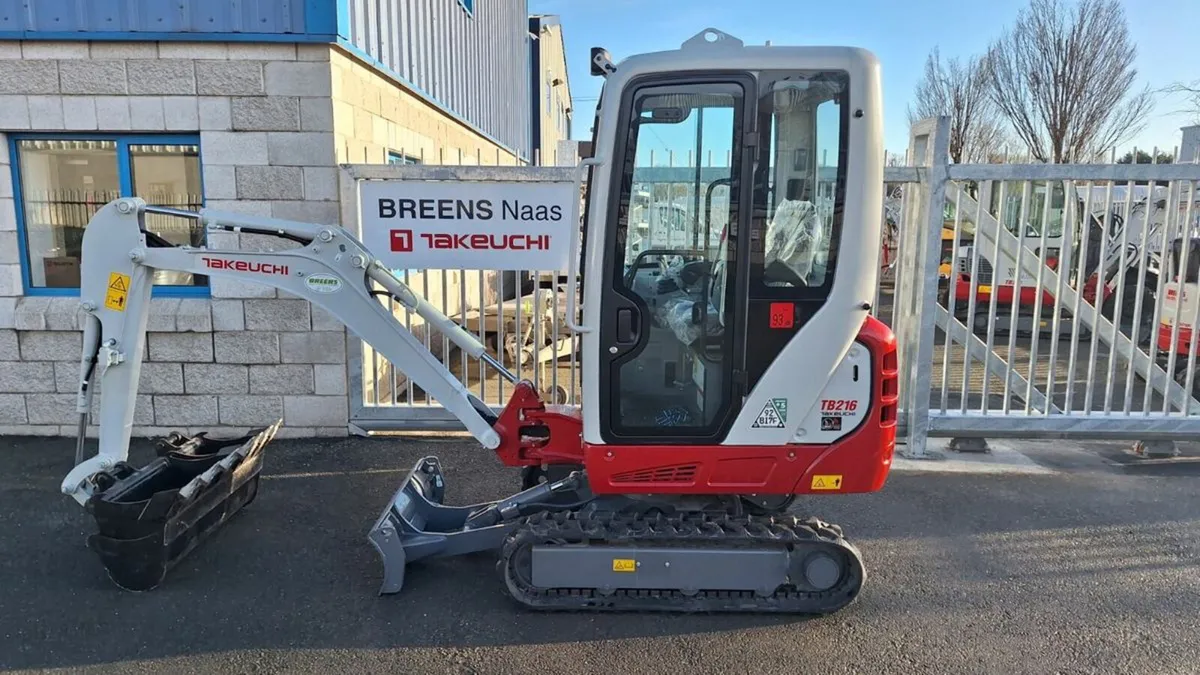 Takeuchi TB216 Kildare - Image 4