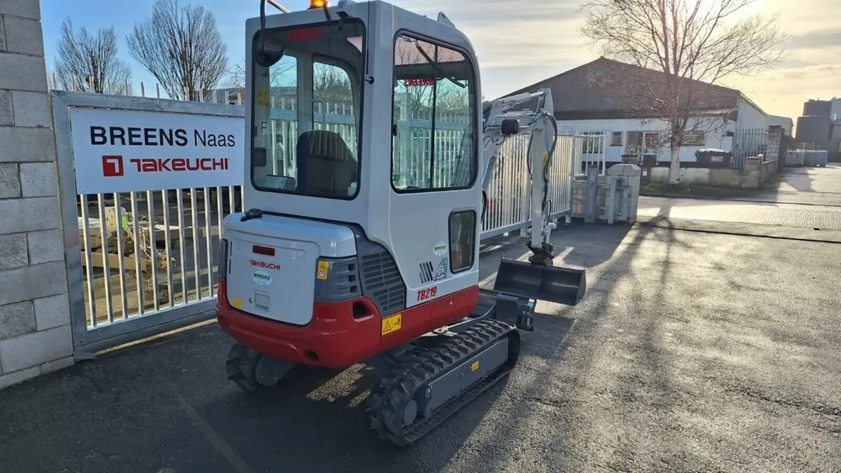 Takeuchi TB219 Kildare - Image 3
