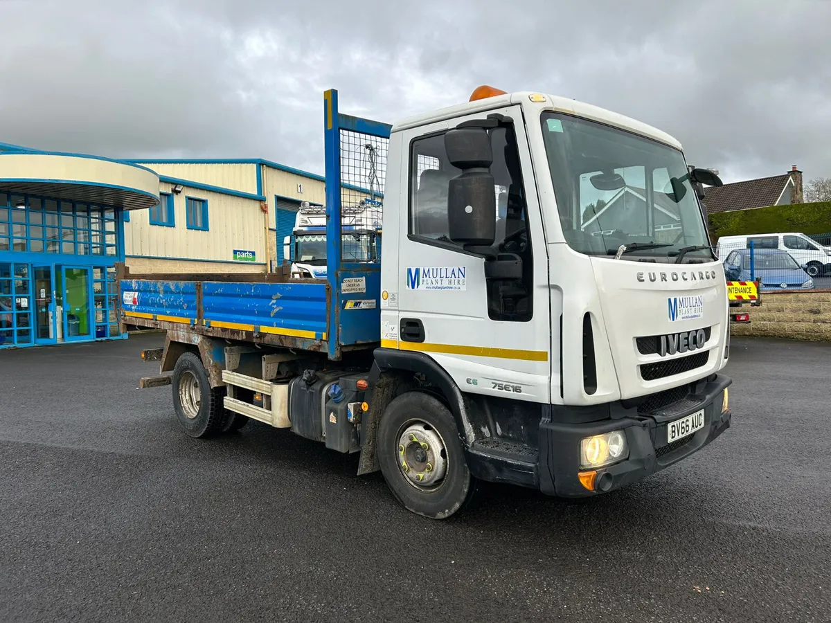 2016 IVECO 75E TIPPER