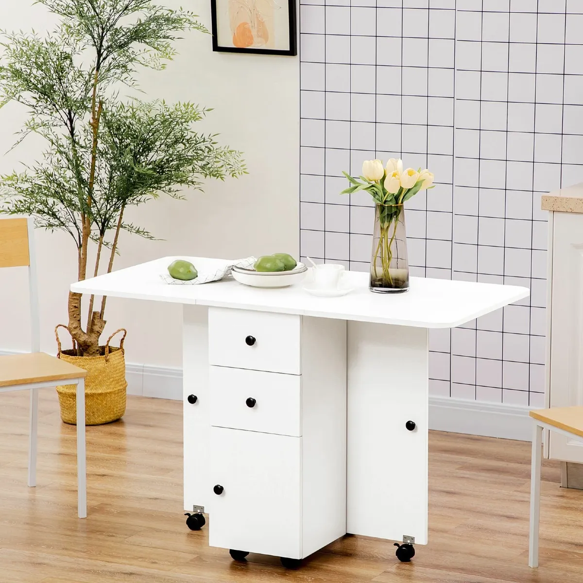 Dining table deals folding model