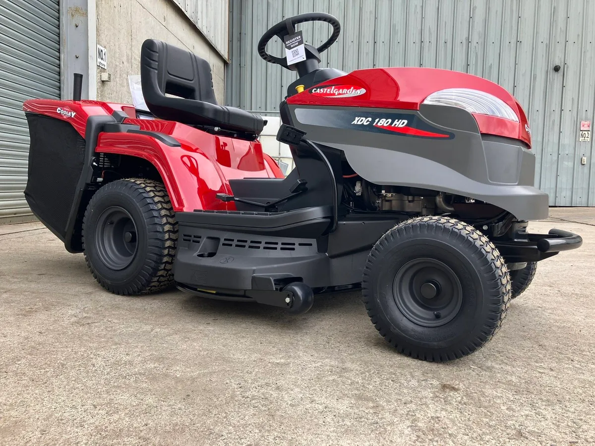 New Castelgarden XDC 180HD Rideon Lawnmower - Image 1