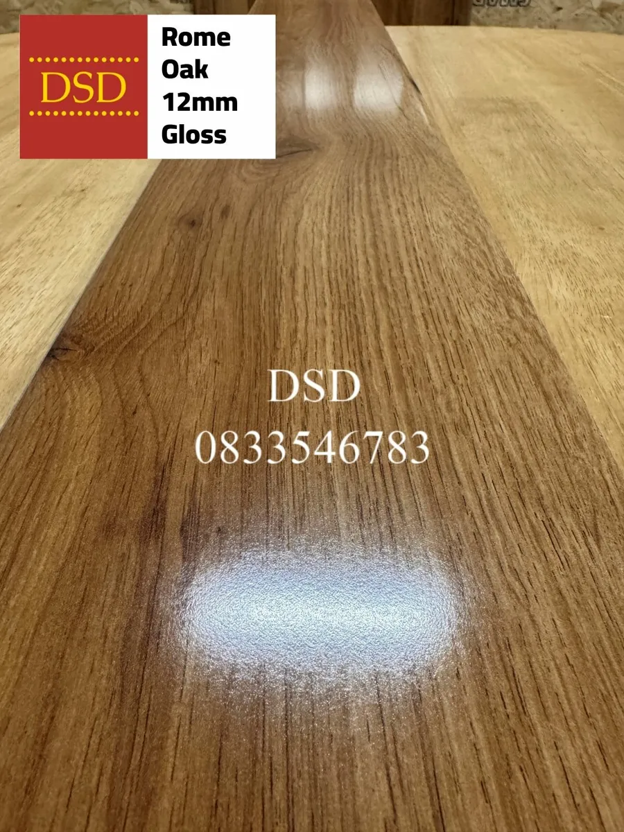 Rome Oak 12mm Gloss Flooring