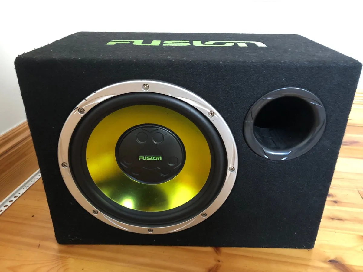 Fusion subwoofer cheap