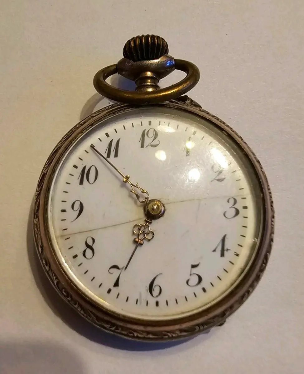 Old silver pocket watches for clearance sale