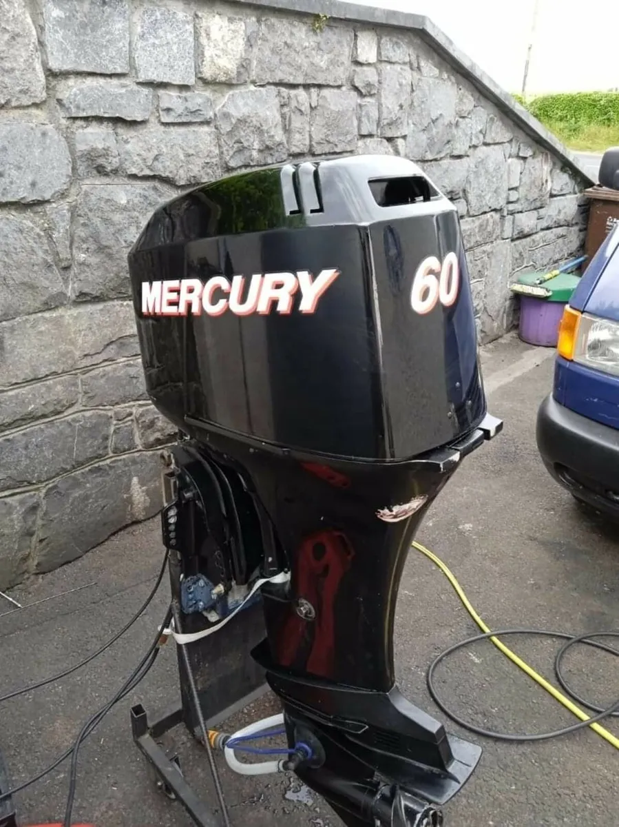 Mercury 60 HP 4 stroke tilt and trim - Image 1