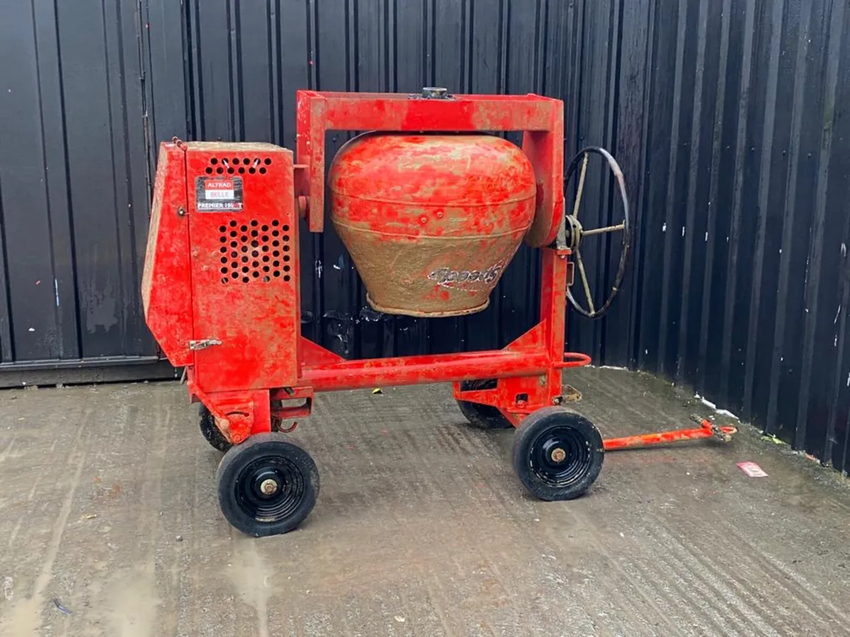 Choice of 9 Diesel Belle 100XT Diesel Mixers - Image 1