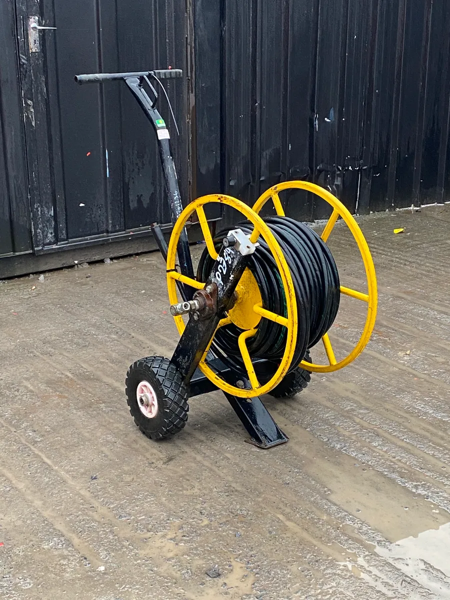 Trolley with Power Washer Hose - Image 1