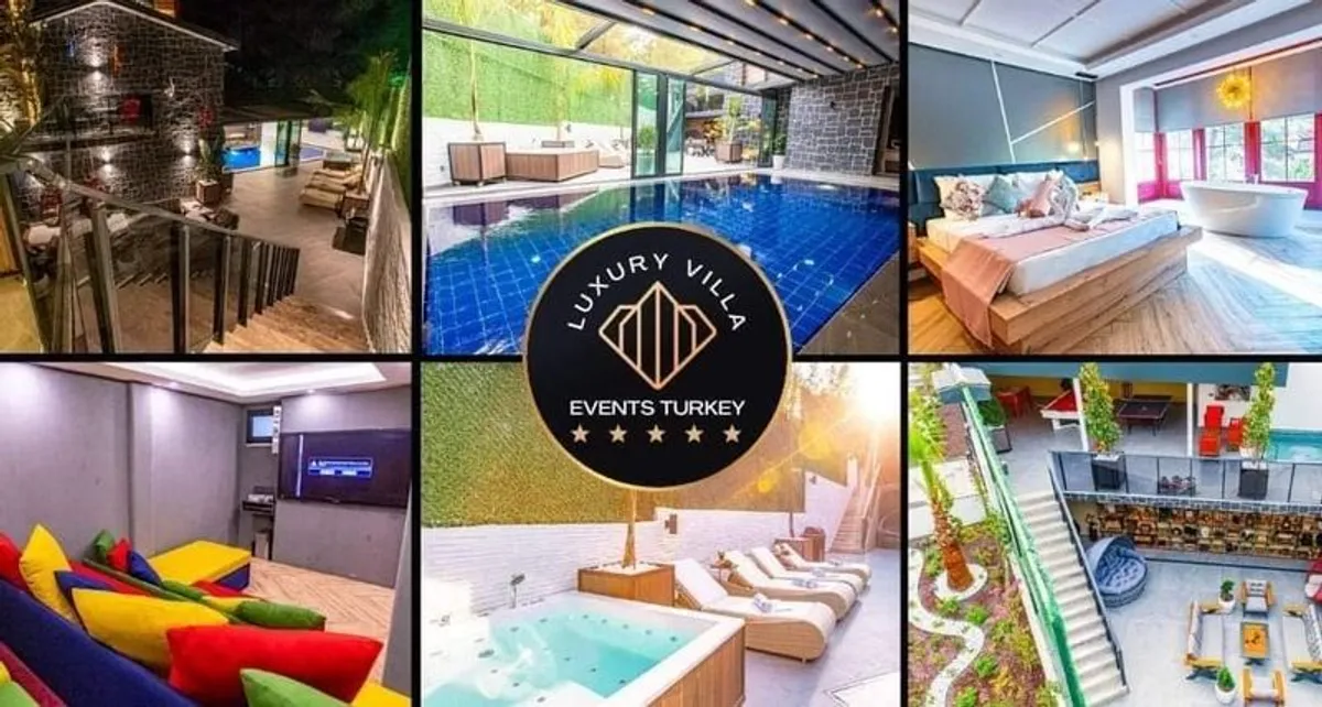 Luxury Villa Events Turkey For Rent 9 Bedrooms Pool Sauna Holidays - Image 1