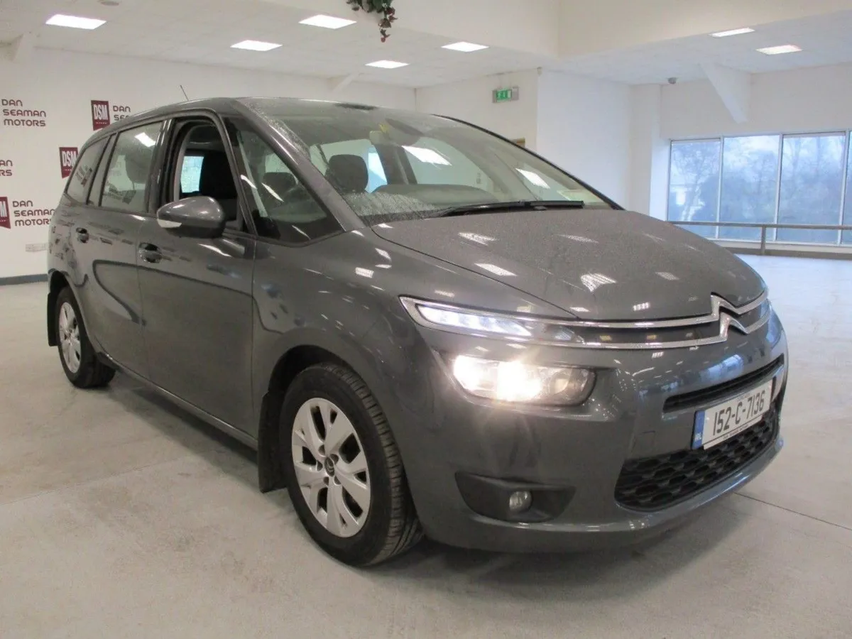 Citroen C4 Grand C4 Picasso 1.6 HDI Vtr  Blue 5DR - Image 3