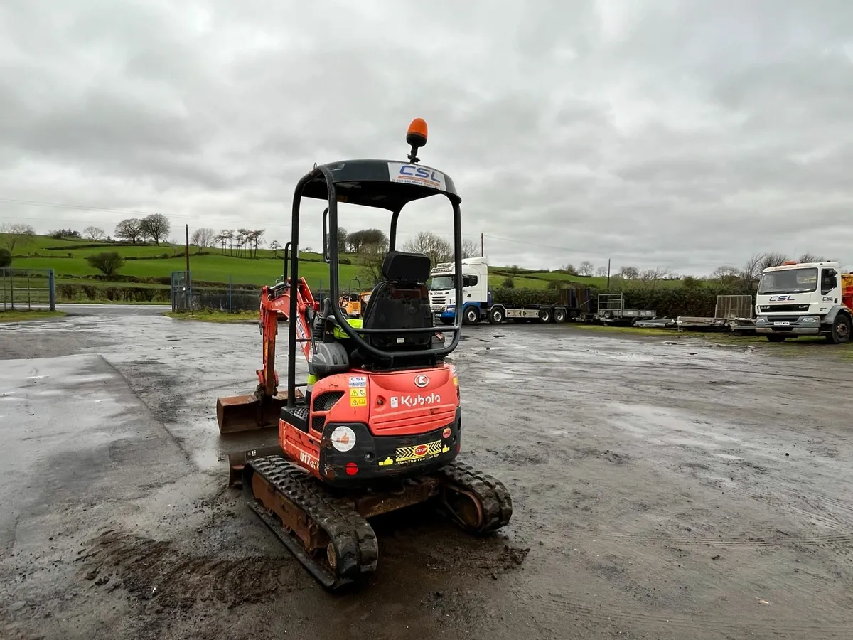 Kubota U17-3cl Excavator - Image 2