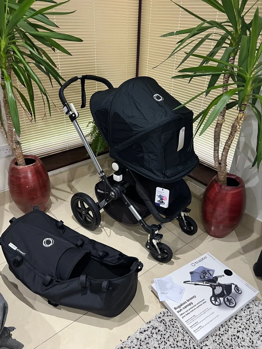 Bugaboo cameleon cheap black hood