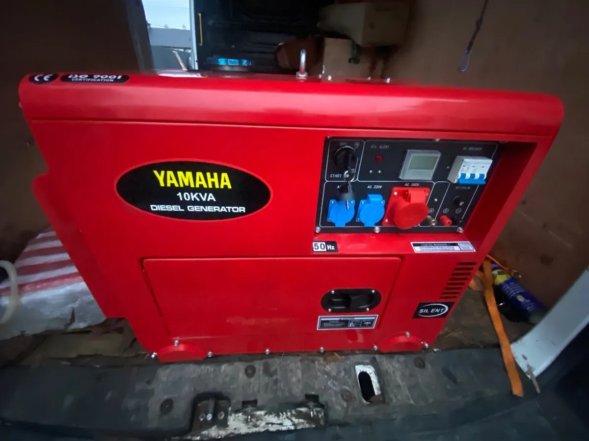 10 kVA Yamaha diesel generator - Image 1