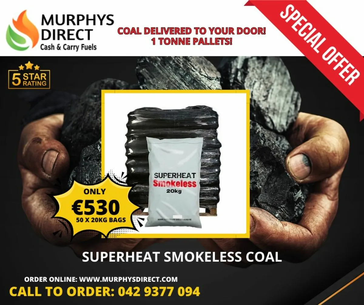 Superheat smokeless coal