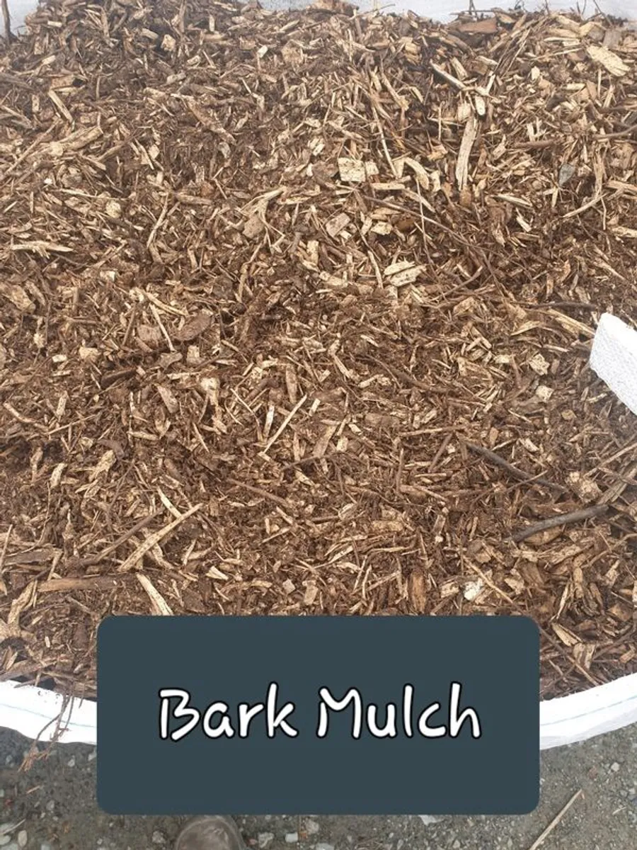 Bark Mulch in tonne bags - Free Delivery - 086.8368816
