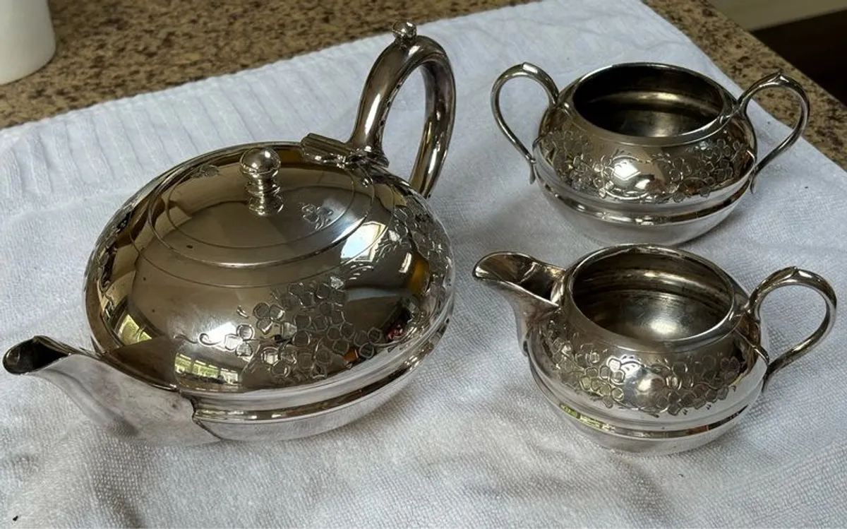 Vintage Silver Plated serving set
