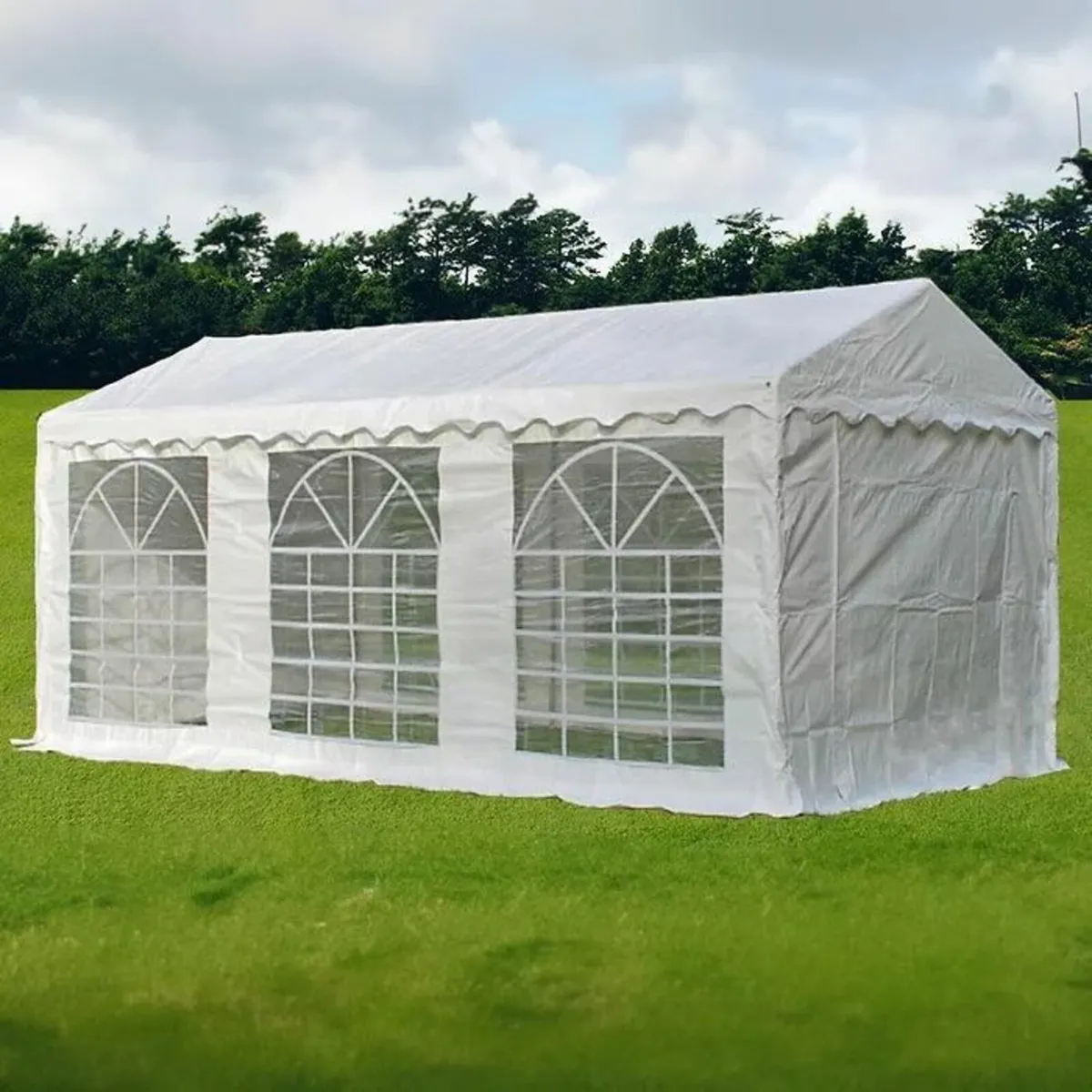 Marquee 4 X 6 PE (13ft by 20ft White,FREE Delivery - Image 1