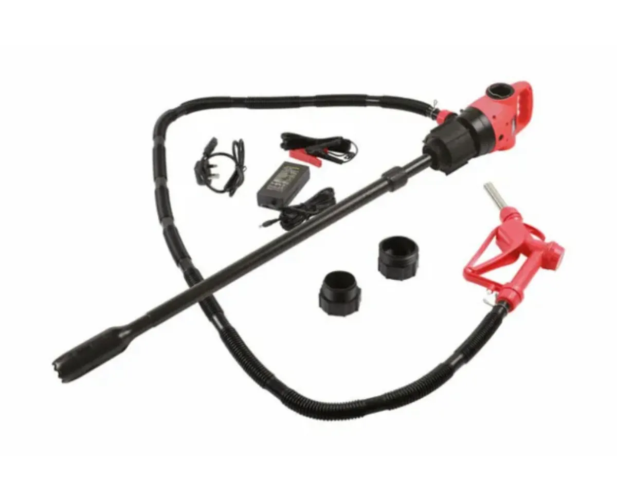 Diesel fuel pump, IBC-BARREL Pump, 230V-12V - Image 1
