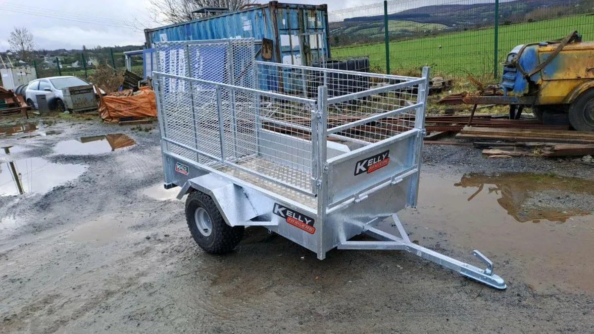 6x3ft5 quad trailer - Image 1